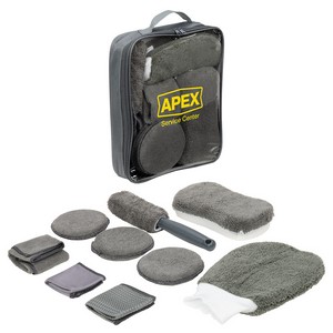 [WAU-PC25] Pit Crew 9-Piece Car Wash Detailing Kit