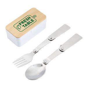[WKA-GO25] On-The-Go Collapsible Cutlery Set