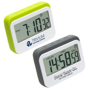 [WKA-KT16] Soft Touch Widescreen Kitchen Timer/Clock