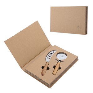 [WKA-TU26] Tuscany 2-Piece Pizza Cutter Set