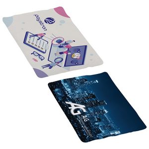 [WPC-TD22] Tablet 11" x 7" Microfiber Cleaning Cloth- Full-Color
