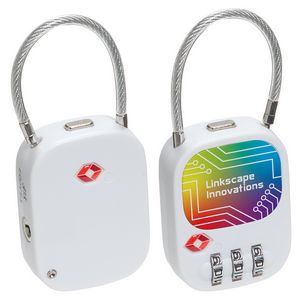 [WTV-ET20] Escort TSA-Approved Luggage Lock