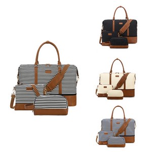 [SEWCG-SQQWD] Women Ladies Canvas Weekend Bag