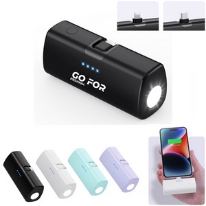 [YLVDH-SIHGC] 2" 1 Portable Power Bank with Flishlight-5,000mAh