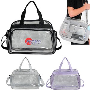 [YICDG-SHXXT] Clear Sports Duffel Bag Beach Tote
