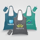 Santorini RPET - Recycled Foldaway Shopping Tote Bag - ColorJet