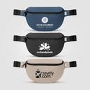 Helsinki rPET Anti-Theft Hook-Zip Waist Bag – 2L