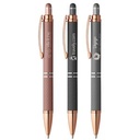 Phoenix Softy Rose Gold Metallic Pen w/ Stylus
