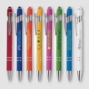 Ellipse Softy Brights w/Stylus - ColorJet - Full-Color Metal Pen