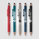 Nora Plastic Spinner Stylus Pen - Silkscreen