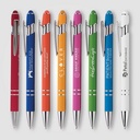 Ellipse Softy Brights w/Stylus - Laser Engraved - Metal Pen
