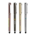 Islander Softy Metallic Gel Pen w/ Stylus - ColorJet