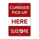 18"h x 12"w Custom Aluminum Sign