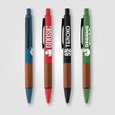 Tide Recycled Plastic Wood Grip Pen