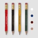 Golf Pencil - Hex with Eraser