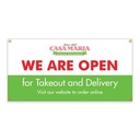 24"h x 48"w Custom Vinyl Banner