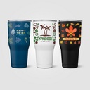 Grosche Yukon Stainless Steel Slider Lid Tumbler - 30oz -ColorJet