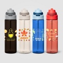 Lynk rPET Flip-Straw Single Wall Bottle - 28 oz. - ColorJet