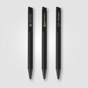 Volos Recycled Aluminum Ballpoint Pen - ColorJet on clip