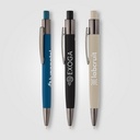 Malmö Recycled Aluminum Soft Touch Barrel Pen