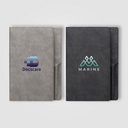 Momento Recycled Plastic Suede Texture Journal - A5 - ColorJet