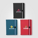 Newport rPET Chevron Refillable Journal - A5 - ColorJet